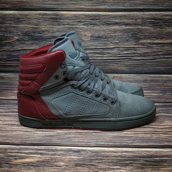 adidas Other - Adidas Originals Adi High Ext Tech Grey Maroon 8.5